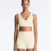 Medium-Support Comfortlux Sports Bra with Hemstitch Medium-Support Comfortlux Sports Bra with Hemstitch