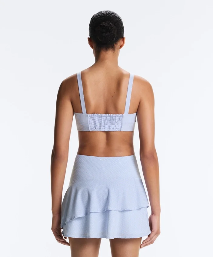 Medium Support Straight Stripe Sports Bra Medium Support Straight Stripe Sports Bra