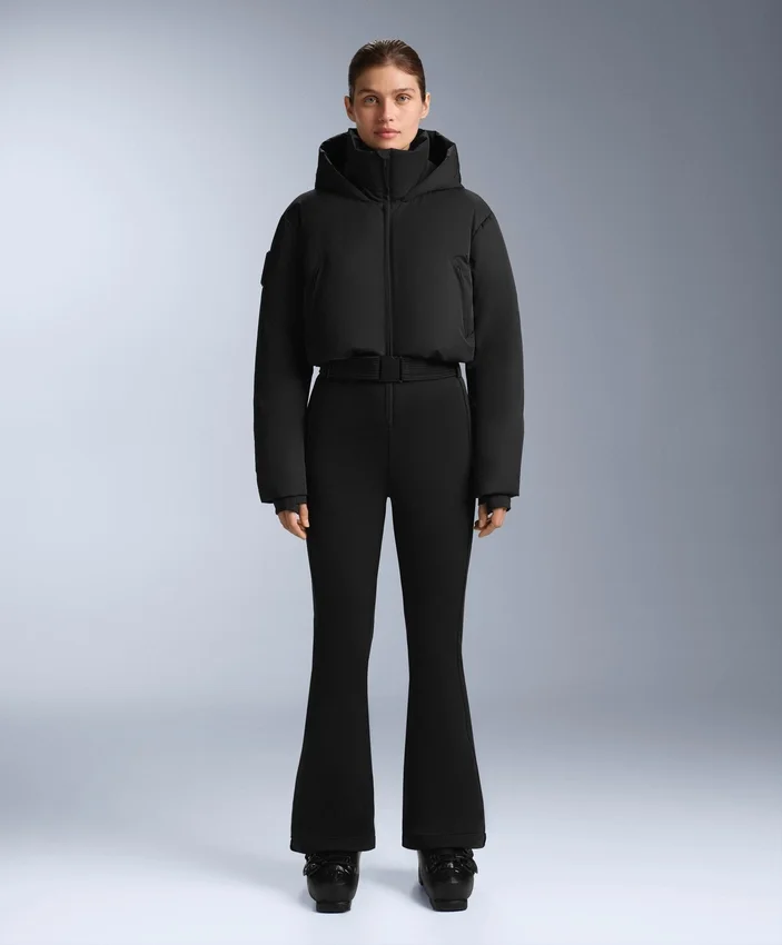 Minardi Piume Ski Water-Resistant Padded 80% Down and 20% Feather Jumpsuit Minardi Piume Ski Water-Resistant Padded 80% Down and 20% Feather Jumpsuit