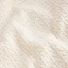 Mini Cable Knit Polo Neck Jumper