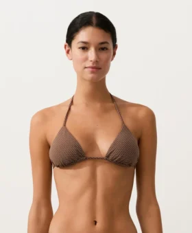 Mini Polka Dot Triangle Bikini Top Mini Polka Dot Triangle Bikini Top