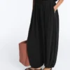 Modal Blend Balloon Trousers Modal Blend Balloon Trousers