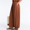 Modal Blend Balloon Trousers