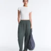 Modal Blend Bloomer Trousers