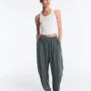 Modal Blend Bloomer Trousers