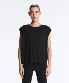 Modal Blend Sleeveless T-Shirt