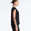 Modal Blend Sleeveless T-Shirt Modal Blend Sleeveless T-Shirt