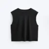 Modal Blend Sleeveless T-Shirt Modal Blend Sleeveless T-Shirt