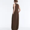 Modal Blend Crossover Sleeveless T-Shirt Modal Blend Crossover Sleeveless T-Shirt