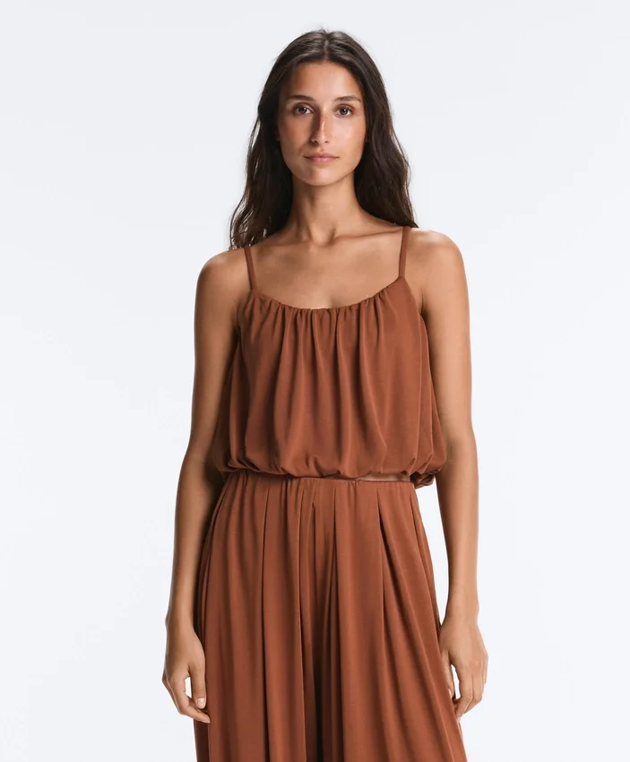 Modal Blend Strappy Top Modal Blend Strappy Top