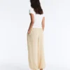 Modal Blend Striped Bloomer Trousers Modal Blend Striped Bloomer Trousers