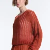 Open Knit Rib Jumper Open Knit Rib Jumper