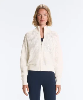 Openwork Knit Jacket