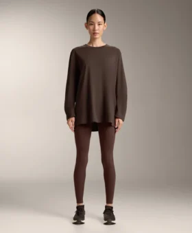Oversize Cotton Blend Long-Sleeve T-Shirt Oversize Cotton Blend Long-Sleeve T-Shirt