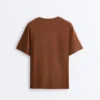 Oversize Cotton-Blend Short-Sleeved T-Shirt Oversize Cotton-Blend Short-Sleeved T-Shirt