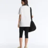 Oversize Cotton-Blend Short-Sleeved T-Shirt Oversize Cotton-Blend Short-Sleeved T-Shirt