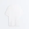 Oversize Cotton-Blend Short-Sleeved T-Shirt Oversize Cotton-Blend Short-Sleeved T-Shirt