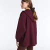 Oversize Cotton Piqué Hooded Jacket Oversize Cotton Piqué Hooded Jacket