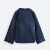 Oversize Long-Sleeve 100% Linen Polo Shirt Oversize Long-Sleeve 100% Linen Polo Shirt