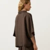 Oversize Short-Sleeve 100% Linen Polo Shirt Oversize Short-Sleeve 100% Linen Polo Shirt
