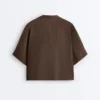 Oversize Short-Sleeve 100% Linen Polo Shirt Oversize Short-Sleeve 100% Linen Polo Shirt
