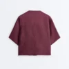 Oversize Short-Sleeved 100% Linen Shirt