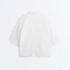 Oversized Short Sleeve 100% Linen Shirt