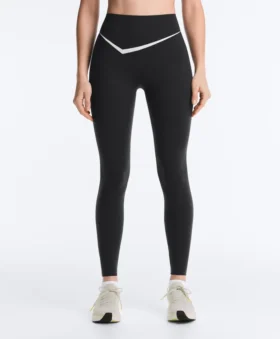 Perfect-Adapt High Rise Ankle-Length Leggings with Contrast Detail
