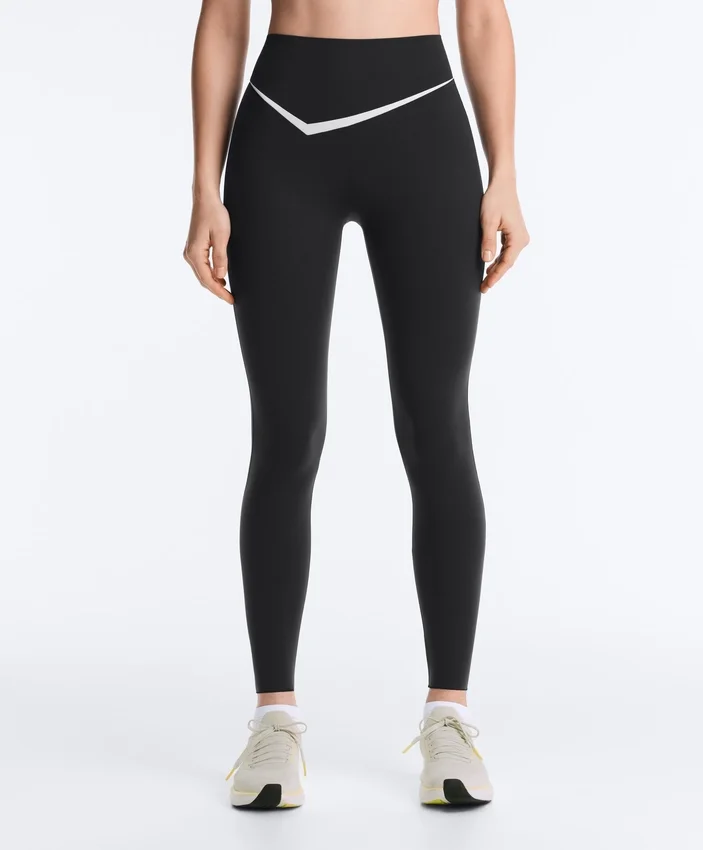 Perfect-Adapt High Rise Ankle-Length Leggings with Contrast Detail Perfect-Adapt High Rise Ankle-Length Leggings with Contrast Detail