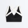 Perfect-Adapt Medium-Support Contrast Sports Bra