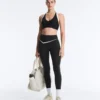 Perfect-Adapt Medium-Support Contrast Sports Bra