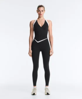 Perfect-Adapt Sleeveless Contrast Long Jumpsuit Perfect-Adapt Sleeveless Contrast Long Jumpsuit