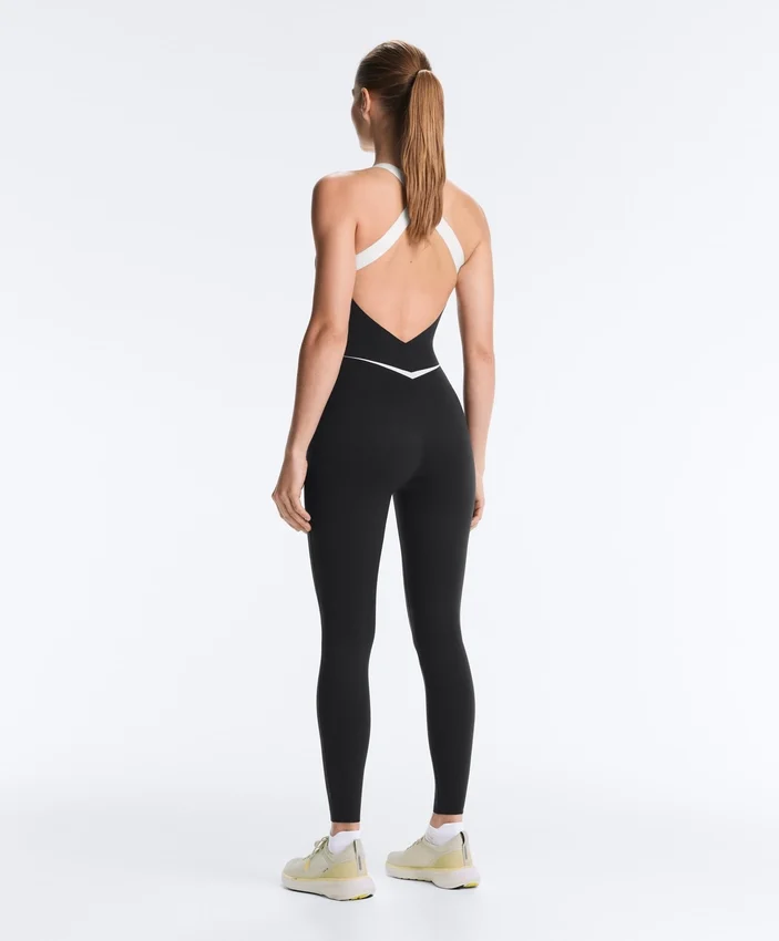 Perfect-Adapt Sleeveless Contrast Long Jumpsuit Perfect-Adapt Sleeveless Contrast Long Jumpsuit
