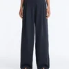 Pinstripe Cotton Pique Wide-Leg Trousers Pinstripe Cotton Pique Wide-Leg Trousers