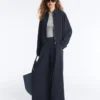 Pinstripe Cotton Pique Wide-Leg Trousers Pinstripe Cotton Pique Wide-Leg Trousers