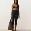 Piping Triangle Bikini Top with Ties Piping Triangle Bikini Top with Ties