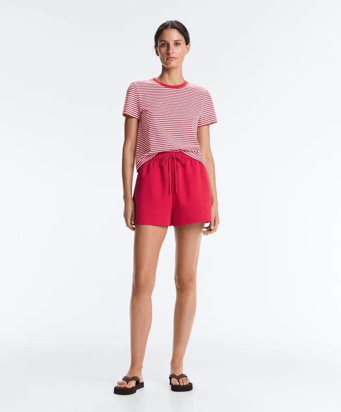 Piqué Cotton Shorts Piqué Cotton Shorts