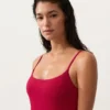 Piqué Round Neck Swimsuit Piqué Round Neck Swimsuit