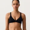 Piqué Tie-Back Halterneck Bikini Top Piqué Tie-Back Halterneck Bikini Top