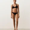 Piqué Tie-Back Halterneck Bikini Top Piqué Tie-Back Halterneck Bikini Top