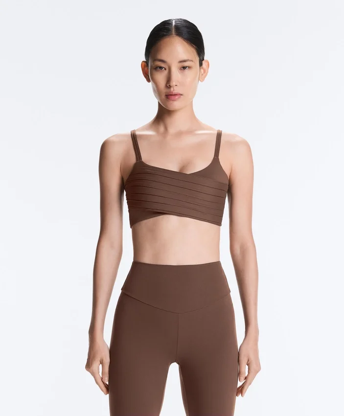 Pleated Medium-Support Comfortlux Sports Bra Pleated Medium-Support Comfortlux Sports Bra