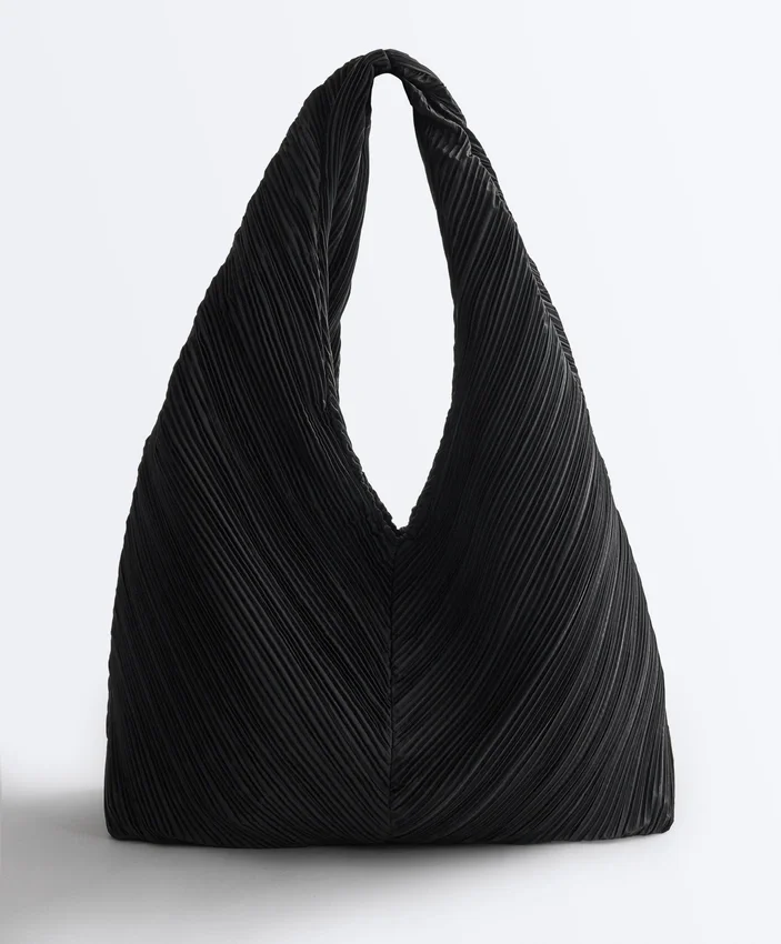 Pleated Nylon Bag Pleated Nylon Bag