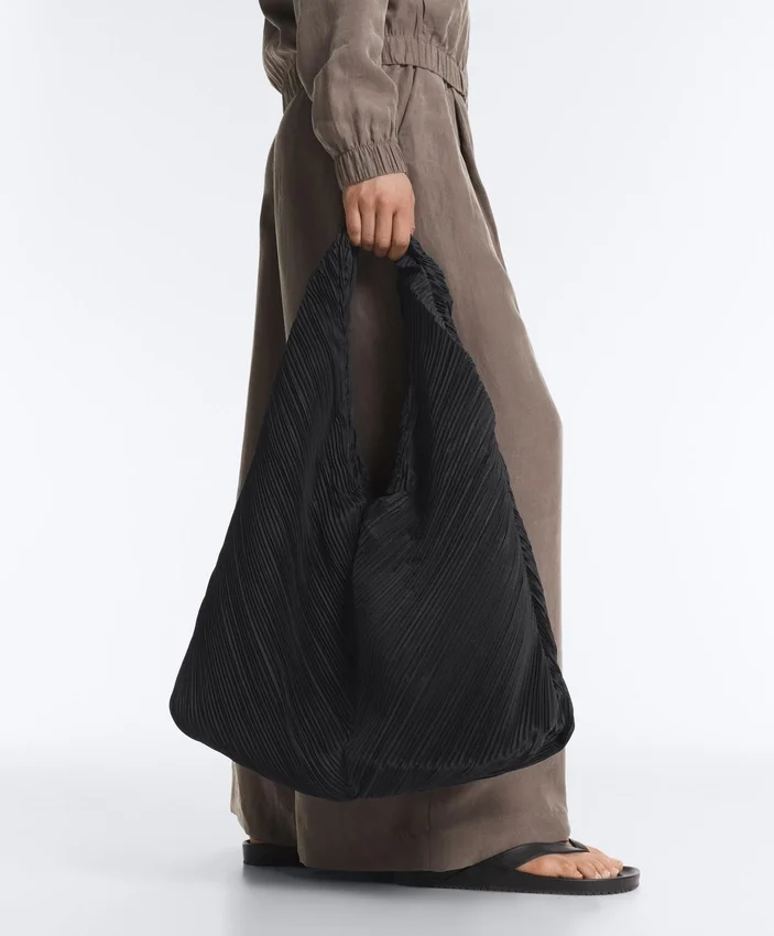 Pleated Nylon Bag Pleated Nylon Bag