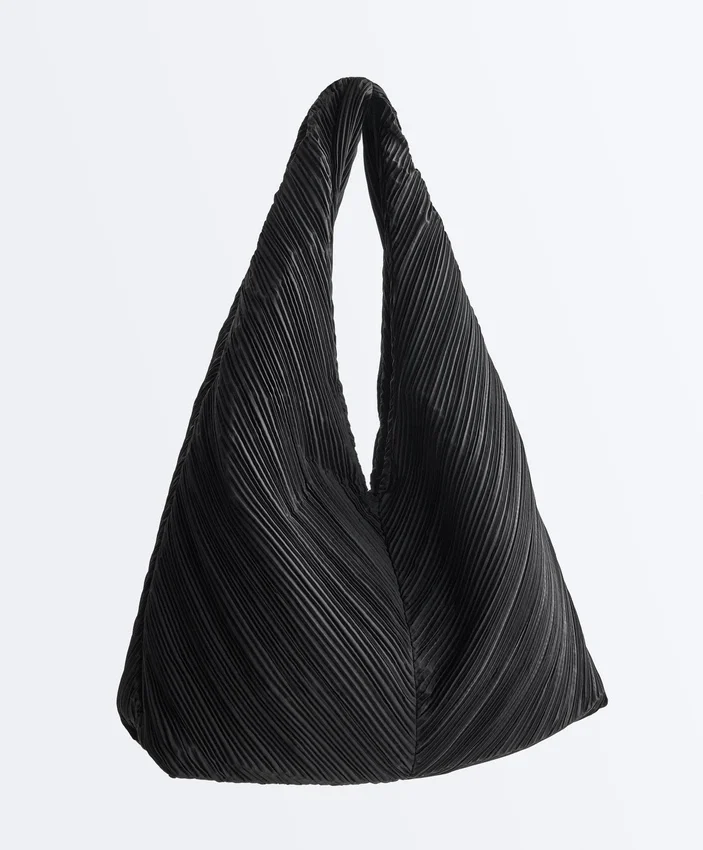 Pleated Nylon Bag Pleated Nylon Bag