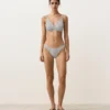 Polka Dot Jacquard U-Cut Medium-Coverage Bikini Briefs Polka Dot Jacquard U-Cut Medium-Coverage Bikini Briefs