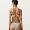 Polka Dot Jacquard U-Cut Medium-Coverage Bikini Briefs Polka Dot Jacquard U-Cut Medium-Coverage Bikini Briefs