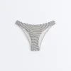 Polka Dot Jacquard U-Cut Medium-Coverage Bikini Briefs Polka Dot Jacquard U-Cut Medium-Coverage Bikini Briefs