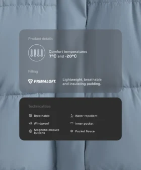 Primaloft® Water-Repellent Padded Jacket