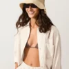 Raffia-Effect Braided Bucket Hat