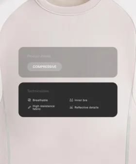 Reflective Compressive Tank Top